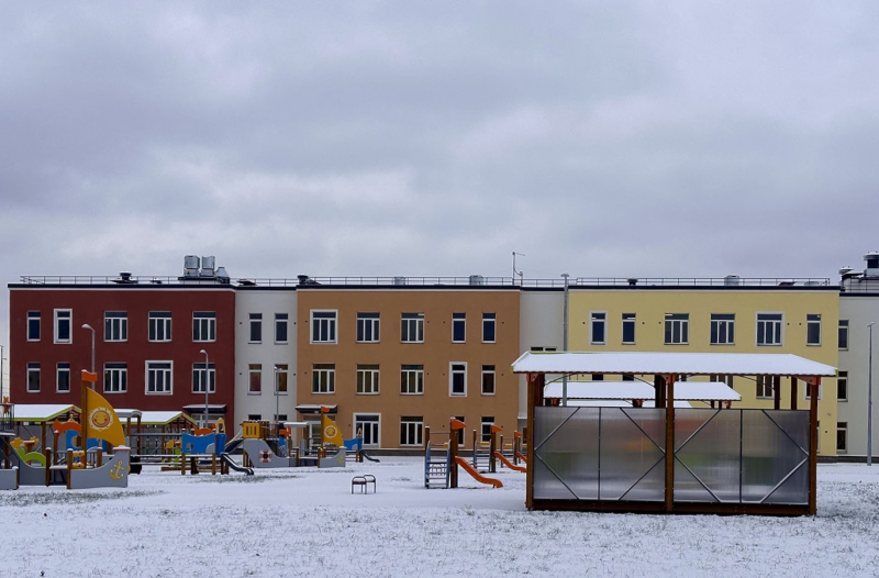 В Стрельне ввели новый детский сад на 260 детей